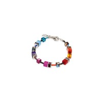 COEUR DE LION Geo Cube Rainbow Bracelet 2838/30-1520