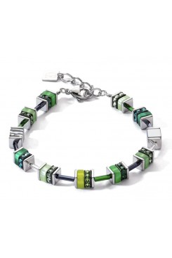 COEUR DE LION  Fresh Green & Stainless Steel Bracelet 4509/30-0500 