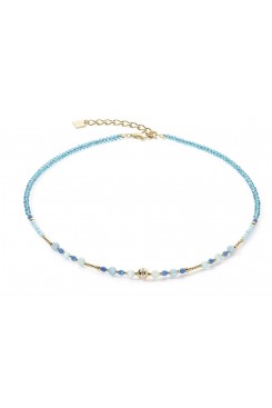 COEUR DE LION  Princess Spheres Turquoise Necklace 4350/10-0600 