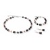 COEUR DE LION Geo Cube Rose Gold and Onyx Bracelet 4018/30-1300