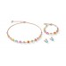 COEUR DE LION Geo Cube Luxurious Multicolour Bracelet 4996/30-1500