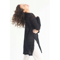 Mela Purdie Maxi Sweater - Crochet Lace 