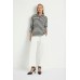 Mela Purdie Half Zip Sweater - Bevel Stripe