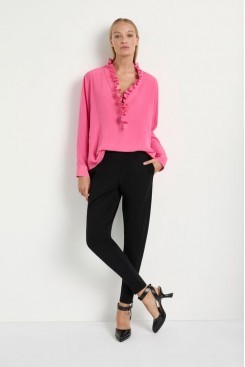 Mela Purdie Zip Stiletto Pant - Polished Ponte - Sale 
