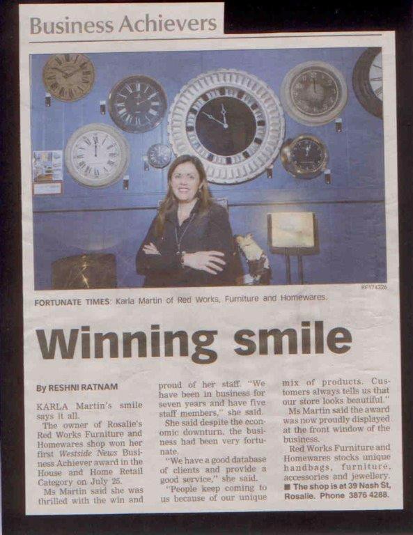 Quest News article re win