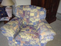 Chapel Hill armchair before 