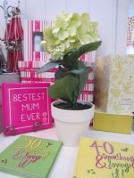 Books, Crabtree & Evelyn and Flowers