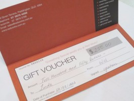 Red Works Gift Voucher 