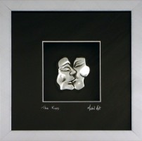 Metal art - The Kiss