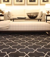 patterned rug