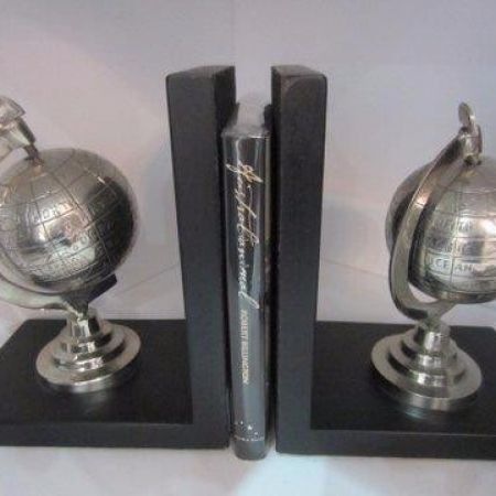 Globe Book Ends